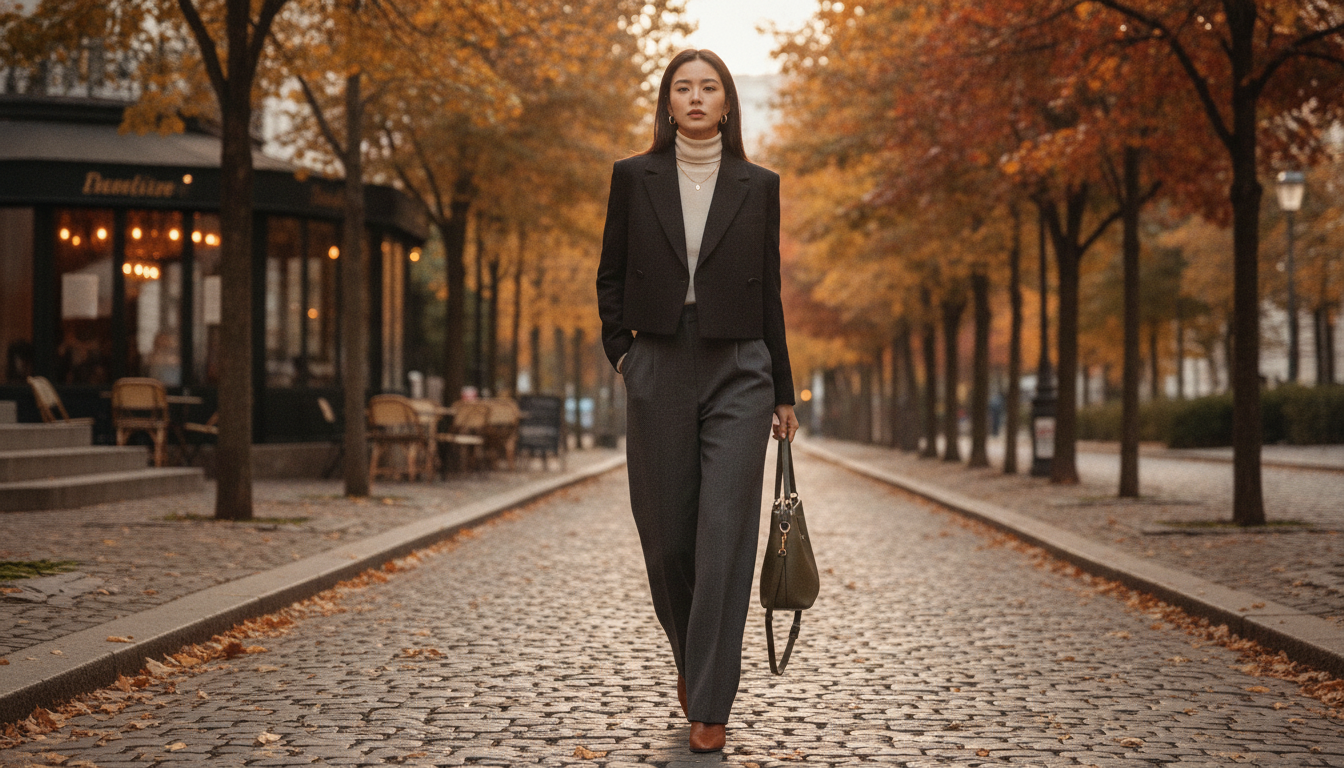 How to Style a Short Blazer for Elegant Autumn Looks