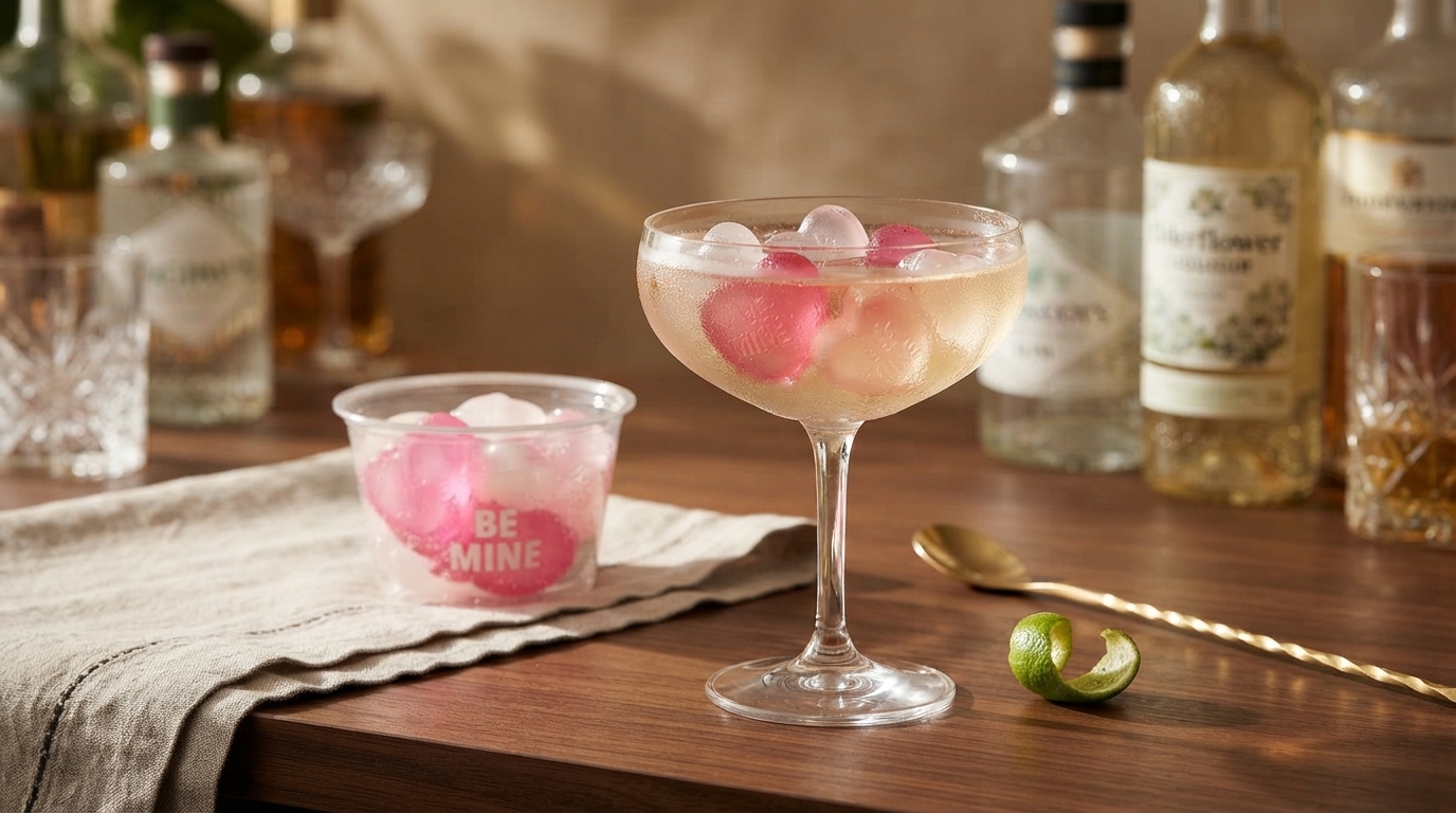 Heart-Shaped Reusable Ice Cubes: Chill Without Dilution