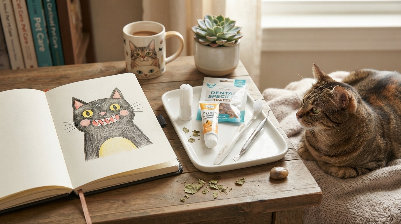 Cat Dental Care Checklist: Printable Daily Routine