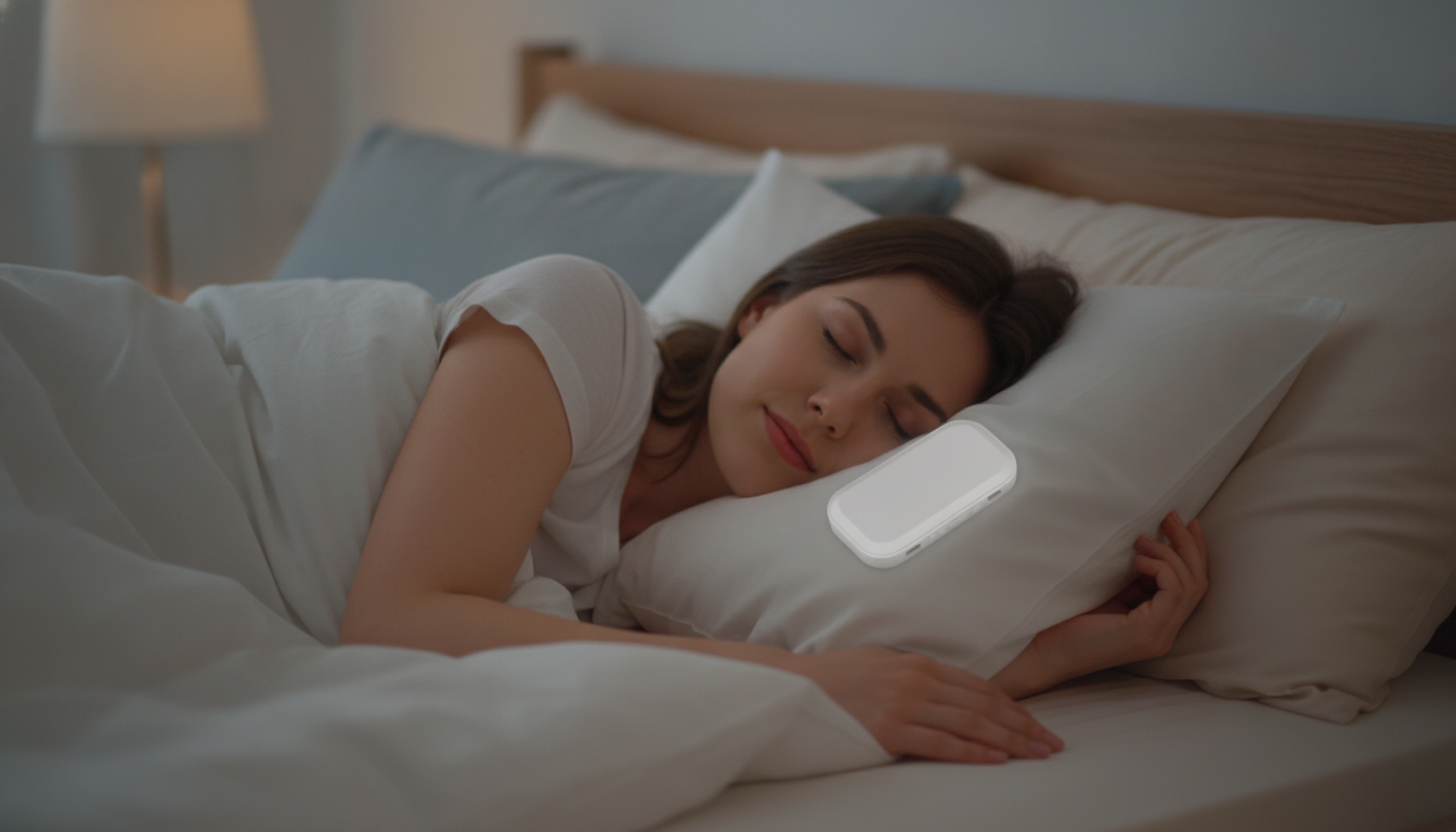 Under-Pillow Bone Conduction Speaker for Quiet Sleep Audio